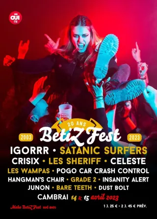 Poster for BetiZFest 2023