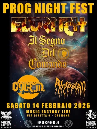 Poster for Prog Night Fest