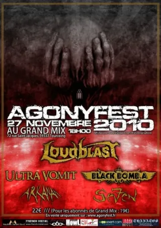Poster for AgonyFest 2010