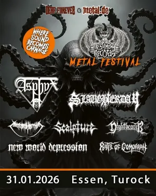 Poster for Testimony Records Metal Festival 2026