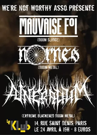 Poster for Funeralium + Mauvaise Foi + Nornes