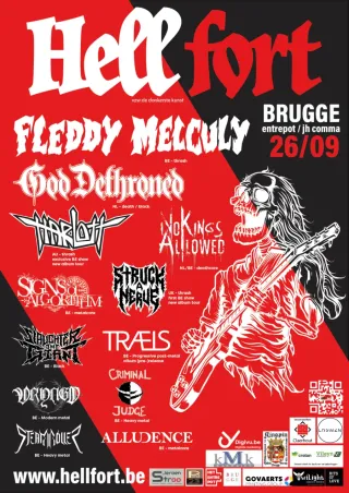 Poster for Hellfort Metal Festival
