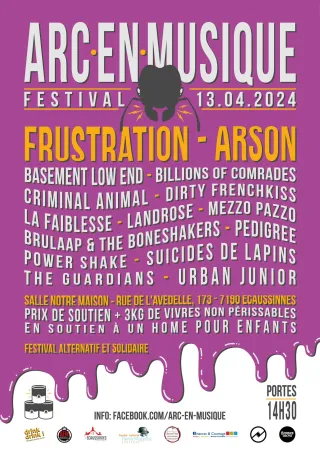 Poster for Arc-en-Musique Festival 2024