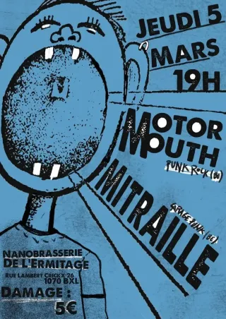Poster for Mitraille + Motormouth