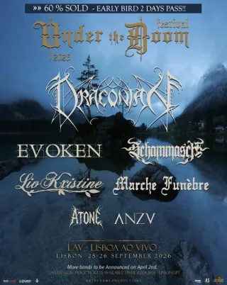 Poster for Under The Doom Festival 2026