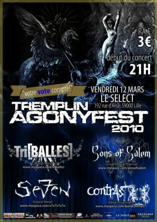 Poster for Tremplin AgonyFest 2010 - Part II