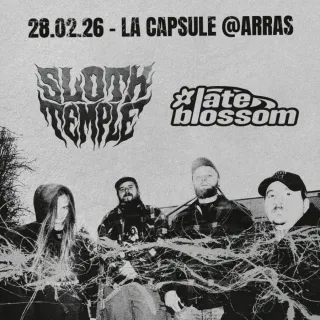 Poster for Late Blossom + Sloth Temple
