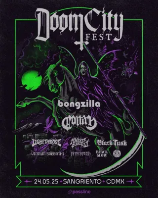 Poster for Doom City Fest 2025