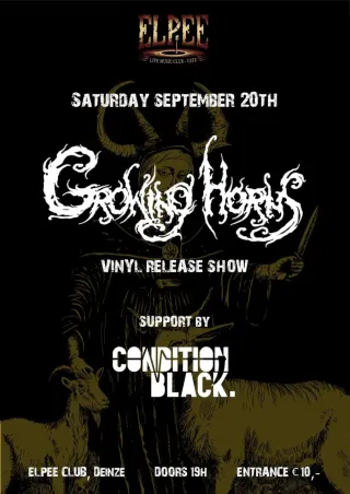 Poster for Condition Black + Growing Horns