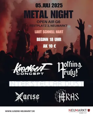 Poster for Metal Night Open Air