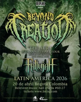 Poster for Beyond Creation + Fallujah