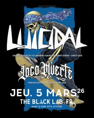Poster for Luicidal + Locomuerte