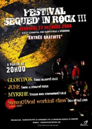 Poster for Sequed'in Rock #III