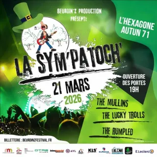 Poster for The Lucky Trolls + The Mullins + The Rumpled