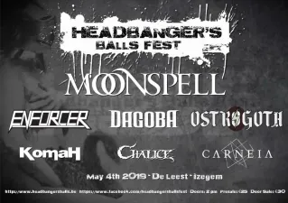 Poster for Headbanger's Balls Fest 2019