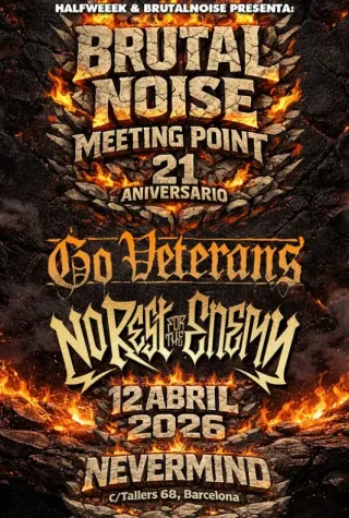 Poster for BrutalNoise Meeting Point - 21 Aniversario