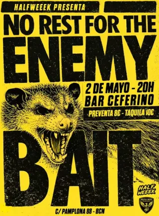 Poster for Bait + No Rest For The Enemy