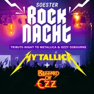 Poster for My'tallica + Blizzard Of Ozz