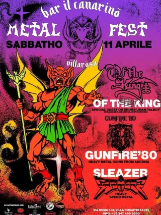 Poster for Canarino Metal Fest - II Edizione