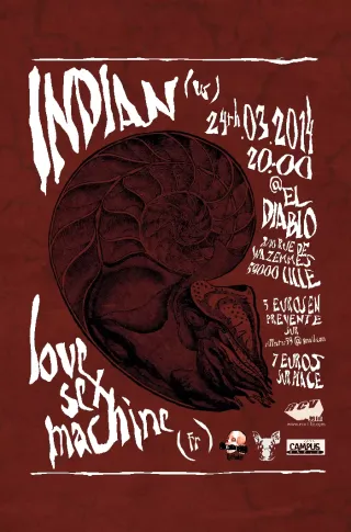 Poster for Indian + Love Sex Machine