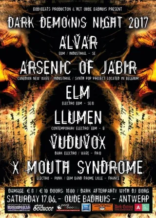 Poster for Dark Demons Night 2017