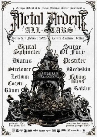 Poster for Metal Ardent : All-Stars 2026