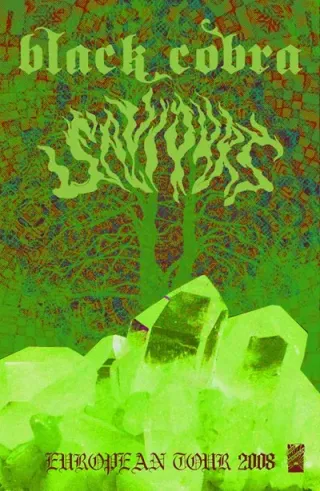 Poster for Black Cobra + Saviours + 13 Zealots