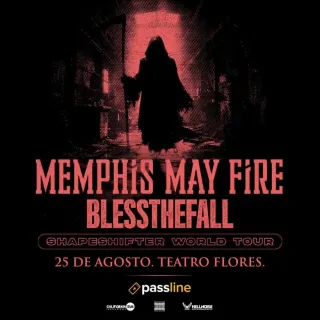 Poster for Memphis May Fire + Blessthefall