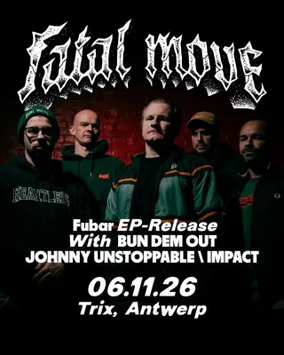 Poster for Fatal Move - EP Release Show