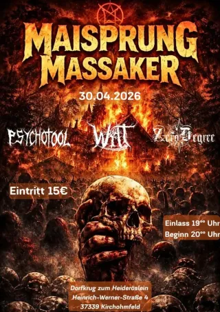 Poster for Maisprung Massaker