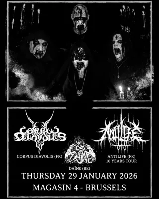 Poster for Antilife + Corpus Diavolis + Daïne