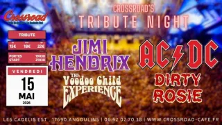 Poster for Dirty Rosie + The Voodoo Child Experience