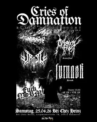 Poster for Cries of Damnation