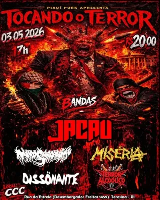 Poster for Dissönante + Jacau + Miseria + Narcosacramo + Terror Alcoólico