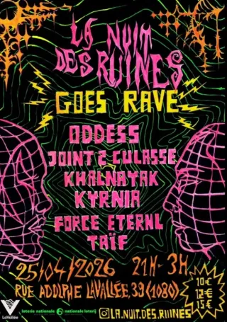 Poster for La Nuit des Ruines : Goes Rave !