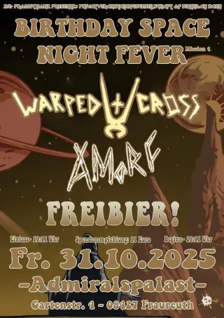 Poster for Birthday Space Night Fever