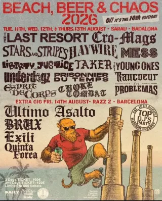 Poster for Beach, Beer and Chaos 2026