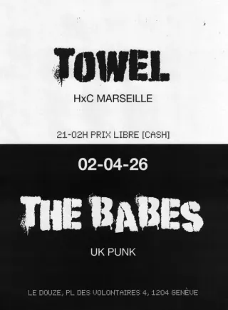 Poster for The Babes + Towel