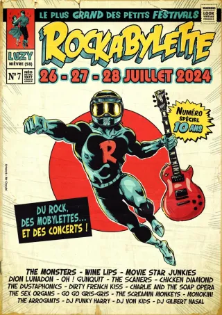 Poster for Rockabylette Festival 2024