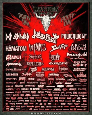 Poster for Wacken Open Air 2026