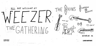 Poster for WEEZER: The Gathering