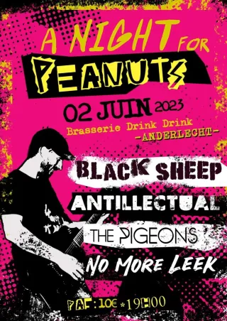 Poster for Black Sheep + Antillectual + No More Leek + The Pigeons