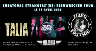 Poster for 2Sisters + Subatomic Strangers + Talia