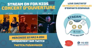 Poster for Cérémonie d'ouverture du Stream On For Kids 2024