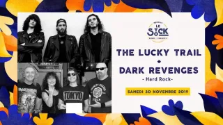 Poster for Dark Revenges + The Lucky Trail