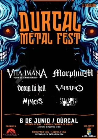 Poster for Durcal Metal Fest 2026