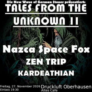 Poster for New Wave of German Stoner: Tales from the Unknown II
