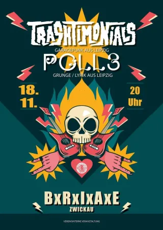 Poster for Trashtimonials + Poll3