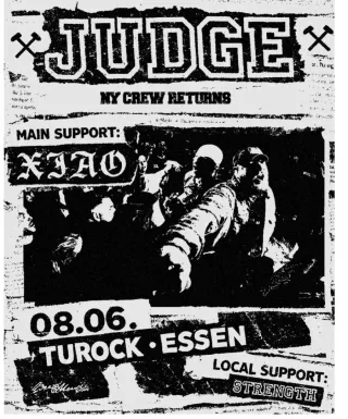 Poster for Judge + Strength + Xiao