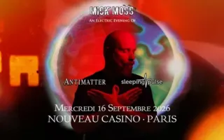 Poster for Antimatter + Sleeping Pulse